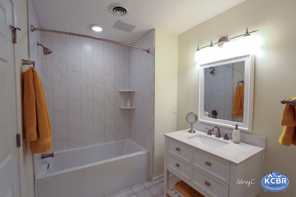 KCBR | KCBR Design | Remodel - Olathe Bath Remodel Project