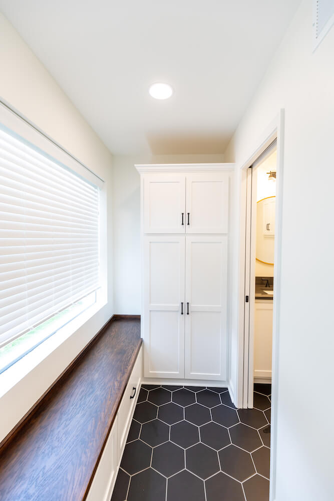 cambridge drive prairie village ks mudroom remodel