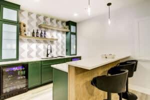 Connell St, Overland Park, KS Basement + Laundry Remodel