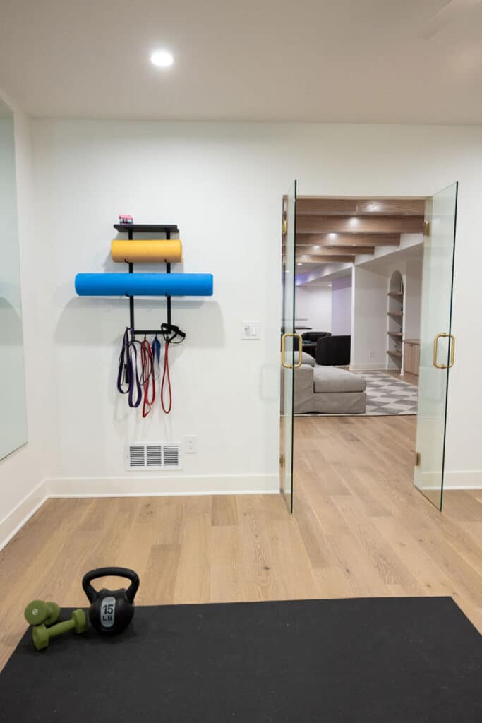 118th St. Leawood, KS Basement Remodel