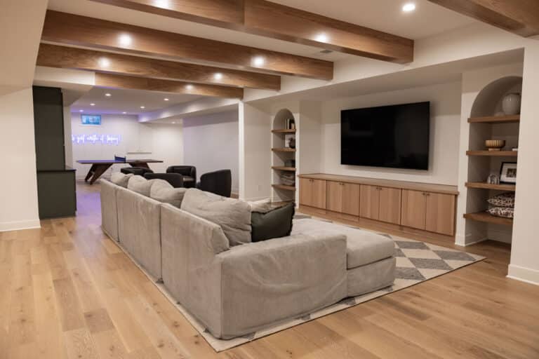 118th St. Leawood, KS Basement Remodel