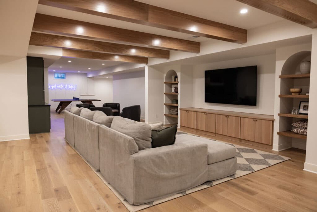 118th St. Leawood, KS Basement Remodel