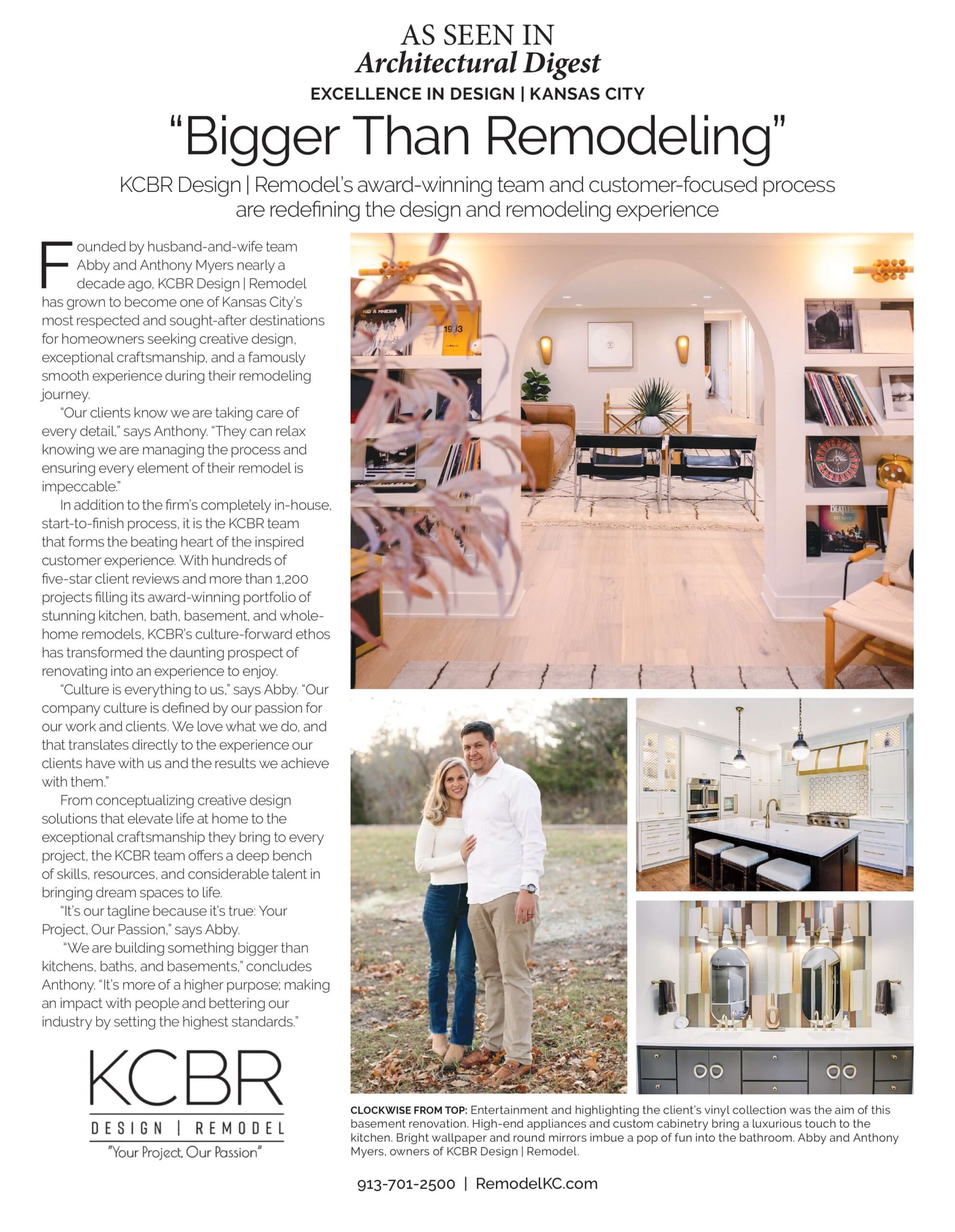 Architectural Digest Award
