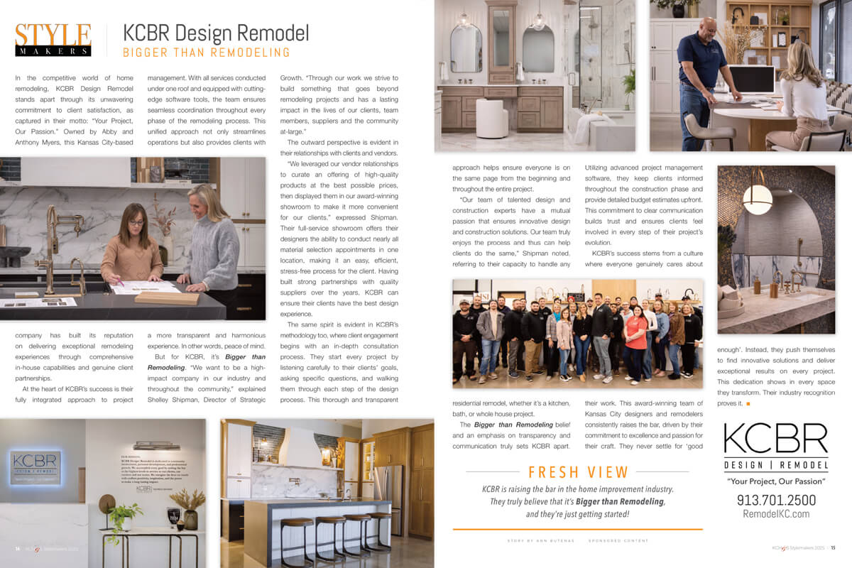 KCBR Design Bigger Than Remodeling Brochure Image