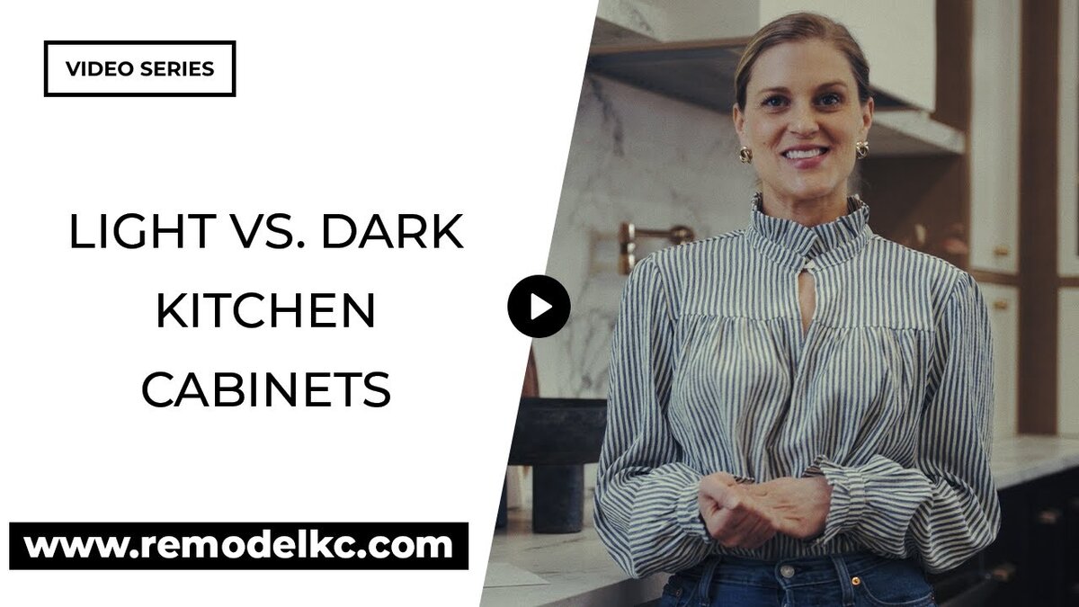 dark kitchen cabinets