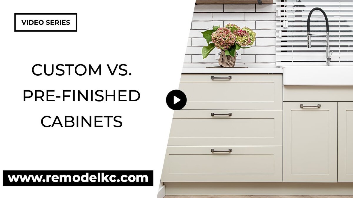 pre-finished cabinets