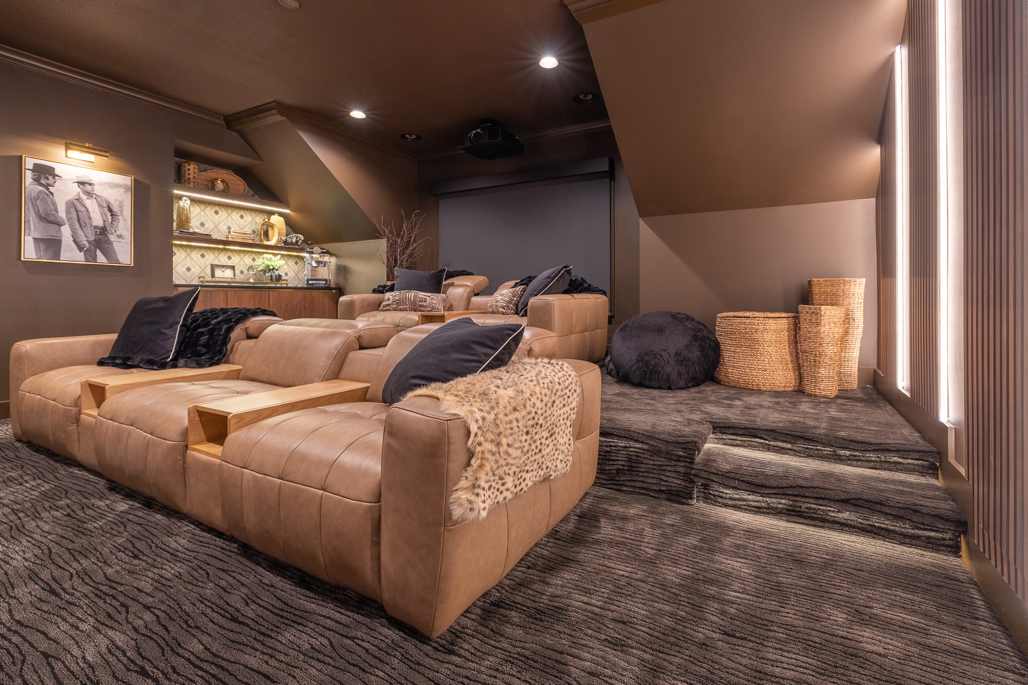 Basehor, KS Theater Room Remodel